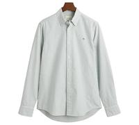 GANT Herren Slim Oxford Banker Stripe Shirt Hemd, DEEP Forest Green, XXL