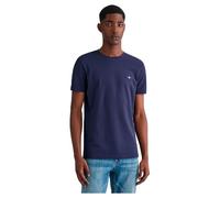 GANT Herren Slim Pique SS T-Shirt, Evening Blue, 58