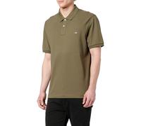 GANT Herren Slim Shield SS Pique Polo Polohemd, Juniper Green, Standard