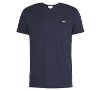 Gant Shield Kurzarm-t-shirt Mit V-ausschnitt