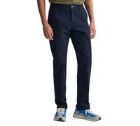 Gant Slim Fit Chino mit Eingrifftaschen in Marine, Größe 36/32