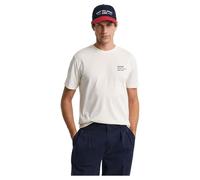 GANT Herren SMALL Graphic SS Tshirt T-Shirt, Cream, XL