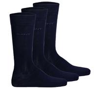 GANT Herren Soft Cotton 3-Pack Socken, Marine, Standard