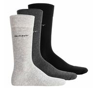 GANT Herren Socken, 3er Pack - Soft Cotton Socks, Strümpfe, einfarbig 43-45 Mehrfarbig