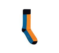 GANT Herren Socken D1. Color Block Socks 1-Pack, Blau-Orange, One Size