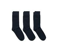 3er-Pack Weiche Baumwollsocken 43-45 Herren