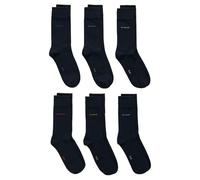 GANT Herren Soft Cotton 6-pack Socken, MARINE, 43-45 EU