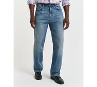 GANT Herren Straight Fit Jeans (38/34) SEMI LIGHT Blau VINTAGE