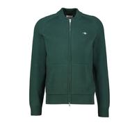 Gant Herren Strickjacke aus Baumwolle, grün, Gr. M
