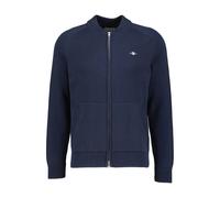 Gant Herren Strickjacke aus Baumwolle, marine, Gr. XXXL