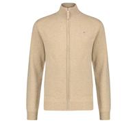 Strickjacke mit Reißverschluss XL men Sand Melange