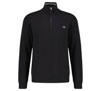 Strickjacke mit Reißverschluss M men Black