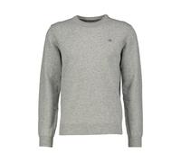 Gant Herren Strickpullover aus Lammwolle SUPERFINE LAMBSWOOL, grau, Gr. L