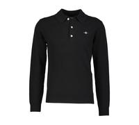 Gant Herren Strickpullover aus Wolle, schwarz, Gr. XXXL