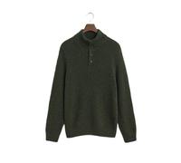 Gant Herren Strickpullover mit geknöpften Kragen Country Green 4XL