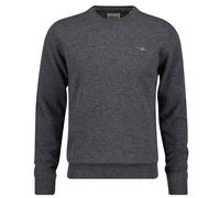 GANT Herren Strickpullover - SUPERFINE LAMBSWOOL C-NECK, Rundhals, Wolle Dunkelgrau / 4XL 4XL Grau