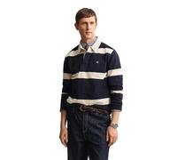 Gant Herren Langarmshirt aus Baumwolle, marine, Gr. XXL