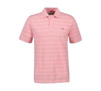 GANT Herren Striped SS Polo Polohemd, Geranium PINK, XXL