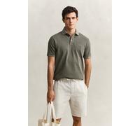 GANT Herren Sunfaded Poloshirt (L) DRY HERB Grün