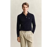 GANT Herren Superfine Lambswool Polopullover (L) MARINE