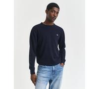 GANT Herren Superfine Lambswool Rundhalspullover (XL) MARINE
