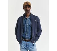 Gant Herren Strickjacke aus Lammwolle, marine, Gr. XXXL