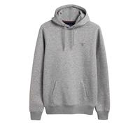 GANT Herren Sweat-Hoodie - Kapuzen-Pullover, Loopback, Baumwoll-Mix, Logo XS Grau