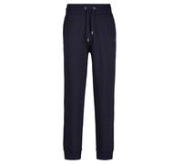 GANT Herren Sweathose - REGULAR SHIELD SWEATPANTS, Jogginghose, Cotton-Mix, Logo Blau M