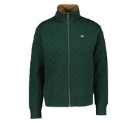 Gant Herren Sweatjacke QUILTED CORD Regular Fit, grün, Gr. XXL