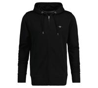 Gant Herren Reg Shield Full Zip Hoodie Kapuzenpullover, Schwarz, XXL EU