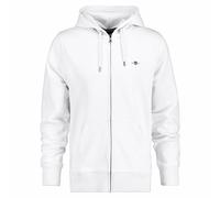 GANT Shield Regular Fit Kapuzen Sweatshirt weiss, Einfarbig