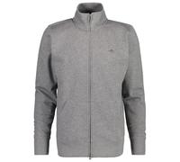 GANT Herren Sweatshirt Regular Shield Full Zip Grau Melange 5XL