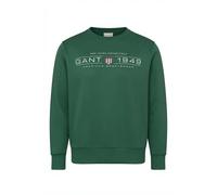 Gant Herren Sweatshirt GRAPHIC Regular Fit, offwhite, Gr. XXL