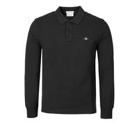 GANT Herren Polohemd Reg Shield Pique Rugger Schwarz 4XL