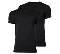 GANT Herren C-Neck T‑Shirt 2er-Pack Schwarz M