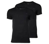 Gant Herren C-Neck T-Shirt 2-Pack Unterwäsche, Schwarz, XL EU