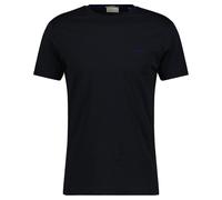 Gant T-Shirt Herren Slim Fit Kurzarm Rundhals Baumwolle Schwarz, 3XL