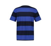 GANT Herren T-Shirt gestreift - BAR STRIPE T-SHIRT, Rundhals, Kurzarm, Baumwolle Blau M