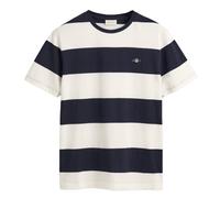 Gant Herren BAR Stripe SS T-Shirt, Eggshell, 58