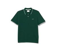 GANT Herren Tipping Pique Polohemd, Grün, XL EU