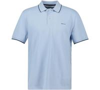 Gant Tipped Piqué Kurzarm-poloshirt M Fresh Blue