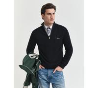 GANT Herren Troyer aus Baumwoll-Piqué (4XL) Schwarz