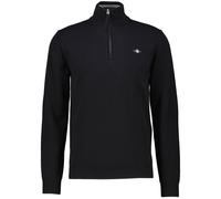 Strickpullover mit Label-Stitching Modell 'SUPERFINE' L men Black