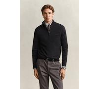 GANT Herren Troyer aus Merinowolle (XXXL) DARK CHARCOAL MELANGE