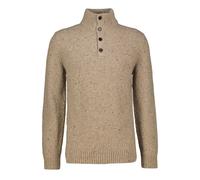 Gant Herren Troyer mit Wolle WOOL BLEND NEPS HALF BUTTONED, camel, Gr. XXL