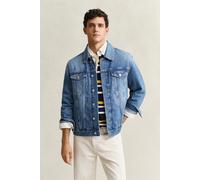 GANT Herren Trucker Jeansjacke (S) MID Blau