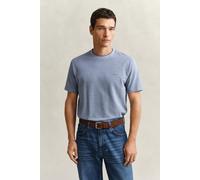 GANT - Two-Toned Piqué T-Shirt vintage blue - Gr. - XXXL