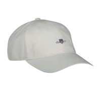 GANT Herren / Unisex Cap - SHIELD COTTON TWILL CAP, Käppi, Logo, Cotton, uni Weiß