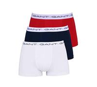 GANT Herren Unterhemd 3 - Pack Trunk 3003, Gr. Small (Herstellergröße: S), Mehrfarbig (Multicolor 105)