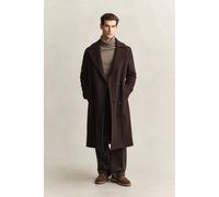 GANT Herren Utility-Mantel mit Gürtel (L) Schwarz Braun